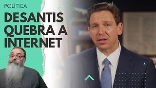 RON DESANTIS lança CANDIDATURA para PRESIDENTE em um TWITTER SPACES e o TWITTER CAI de TANTA GENTE