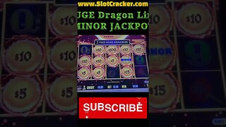💥Dragon Link Huge Minor Jackpot!💥 #slotfamily #casino #bigwin #jackpot