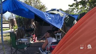Palm Beach County commissioners approve relocation of homeless from John Prince Park