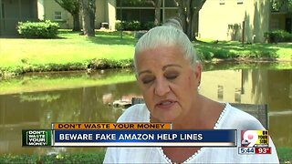 Beware fake Amazon help lines