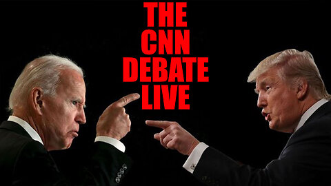 The CNN Presidential Debate LIVE | Evening Rants Ep 75