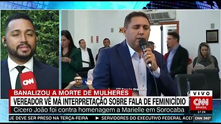 Vereador diz que foi mal-intepretado após falar que ass@ssinato #shortscnn @shortscnn