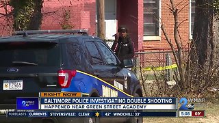 Baltimore Police Investigating Double Shooting Near Green Street Academy