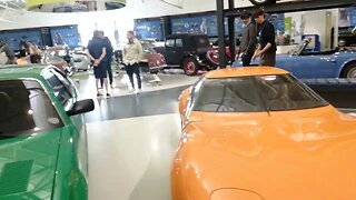 A look around inside the museum with @CarMotoristguy