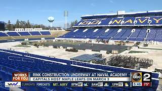 NHL turning Navy's stadium into outdoor ice rink