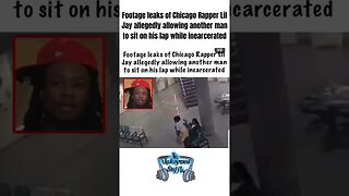 Footage leaks of #Chicago Rapper #LilJay allegedly allowing another man sit on his lap #inearcerated
