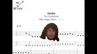 Cranberries - Zombie (Bass TAB)