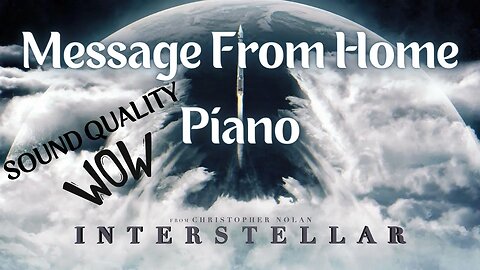 Interstellar Message From Home | Piano Tutorial Hans Zimmer