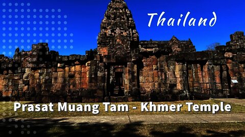 Prasat Muang Tam “the lower city” 10th century Khmer temple Buriram Thailand