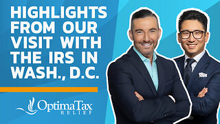 Optima’s Visit with The IRS – 5,000 New Agents, Strategic Operating Plan, & more