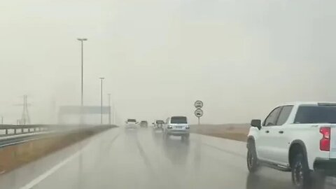 Dubai Rain Al Ain Today 19 September 2023 UAE Dubai Rain Yellow Red Alert Heavy Rain #uaerain#dubai