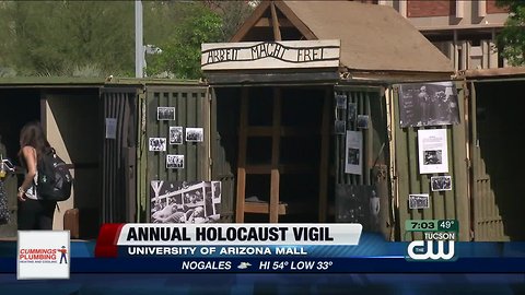 Annual Holocaust Vigil on UA Mall