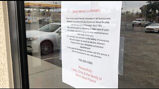 Nonessential Vegas businesses close for 30 days; emotions felt across valley