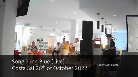 Song Sung Blue (Live) - Robert Dior Riocca