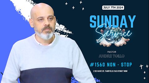 #1560 | SUNDAY MORNING SERVICE | 07/07/24