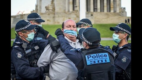 Victoria Police Violence Compilation - Melbourne, Australia [2021]