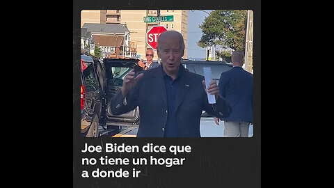 Biden afirma que su viaje a la playa “no son vacaciones”