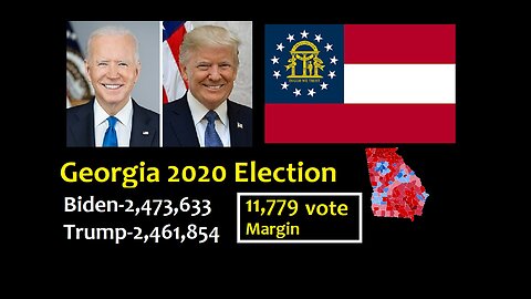 Georgia 2020 Election and Suspicious Data Fluctuations