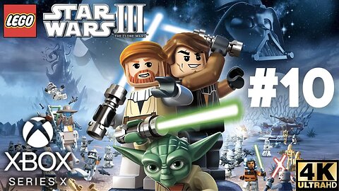 LEGO Star Wars III: The Clone Wars Gameplay Part 10 | Xbox Series X|S, Xbox 360 | 4K | EPILOGUE