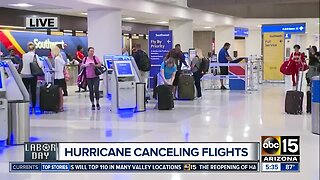 Hurricane Dorian causing problems for Labor Day travelers