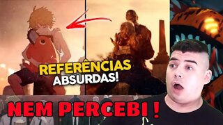 NEM VI ISSO!!! REACT 20 REFERÊNCIAS DA ABERTURA DE CHAINSAW MAN! (EXPLICADAS) - MELHOR DO MUNDO