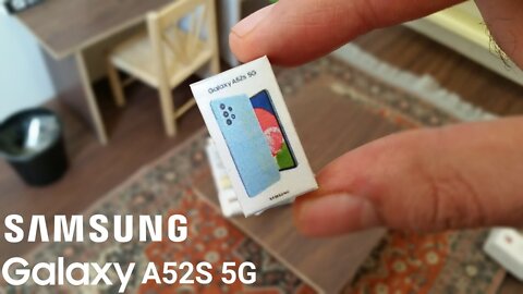 Samsung galaxy A52s 5G unboxing mini phone