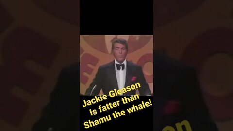 Dean Martin Compares Jackie Gleason to Shamu the Whale…..you’ll never guess his response!!