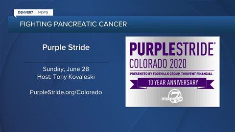 Colorado celebrates 10 years of PurpleStride, the walk to end pancreatic cancer