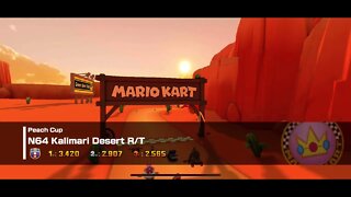 Mario Kart Tour - N64 Kalimari Desert R/T Gameplay & OST