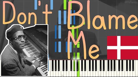 Thelonious Monk - Don't Blame Me 1966 (Jazz Piano Synthesia)
