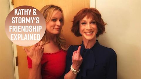 Why Kathy Griffin is BFFs with Stormy Daniels