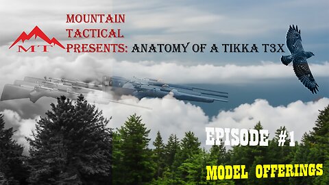 Anatomy of the Tikka T3x - Episode 1: Model Offerings