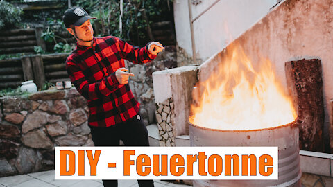 Feuertonne selber bauen | DIY für Selbermacher auf Deutsch | einfach erklärt und gezeigt [4K]