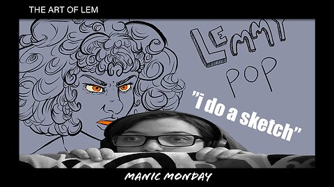 MANIC MONDAY | DIGITAL TIMELAPSE DRAWING