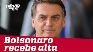 Após 18 dias no hospital, Jair Bolsonaro recebe alta e retorna a Brasília