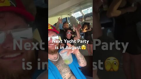 Who’s coming to the next Yacht Party?¿ #party #event