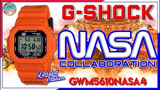 Liftoff! | G-Shock NASA Limited Edition 200m Solar Quartz GW-M5610NASA22-4CR Unbox & Review