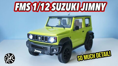 FMS Suzuki Jimny 1/12 Scale 4wd Unboxing. SO MUCH DETAIL!