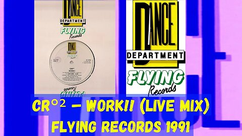 (Techno, Italian House) CR°² – Work!! (Live Mix)