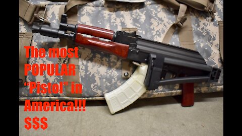 Palmetto State Armory AK-P GF3: The most POPULAR "Pistol" in America!!! ($$$$$)