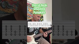 Cherub Rock Smashing Pumpkins Guitar Lesson + Tutorial #guitar #guitarlessons #smashingpumpkins