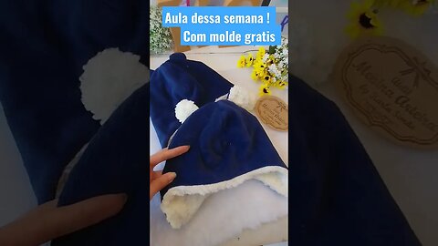 vem aprender essa fofura #moldegratis #costuracriativa #costuraparainiciantes #roupinhadebebe #diy