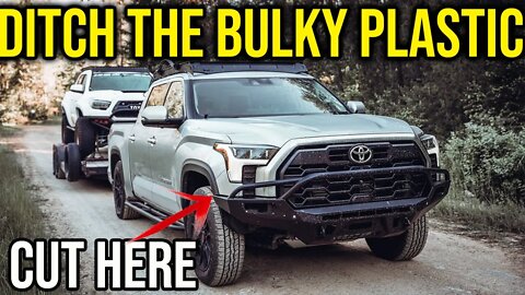 Did this Save the Tundra? ✂ NEW Armor - Bumper - Skid Plates - Rock sliders.