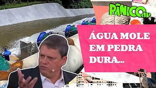 TARCÍSIO DEFENDE PRIVATIZAÇÃO DA SABESP, CPTM, METRÔ E RODOVIAS