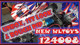 ITS HERE !! NEW WLtoys 124008 RTR 1:12 Speed Race - HyperGo Hybrid - UNBOX - First Look - Rough RIP
