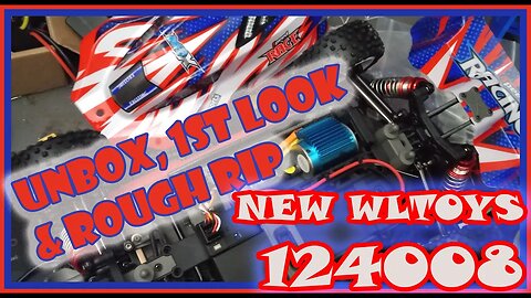 ITS HERE !! NEW WLtoys 124008 RTR 1:12 Speed Race - HyperGo Hybrid - UNBOX - First Look - Rough RIP