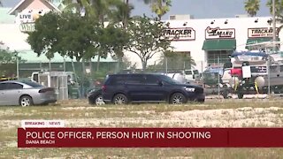 Police officer shot outside Bass Pro Shops in Dania Beach during drug arrest operation