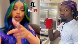 Cardi B. Was Aggravated Wit Offset Until He Surprised Her With Designer Bags! 👛