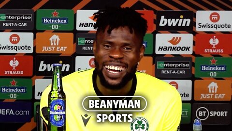 'I'm a big Man Utd fan! The best performance of my CAREER!' | Omonia goalkeeper Francis Uzoho