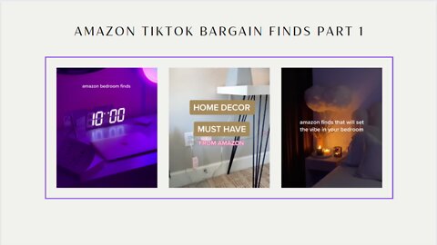 Amazon TikTok bargain finds part1|AMAZON MUST HAVE|Tiktok Compilation|Amazon Finds 2022